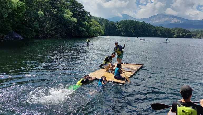 いかだ＆ターザン