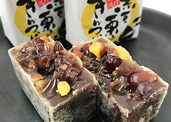 黒豆栗きんつば