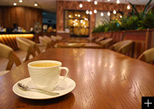 裏磐梯カフェメニュー 一例。ホットコーヒー。