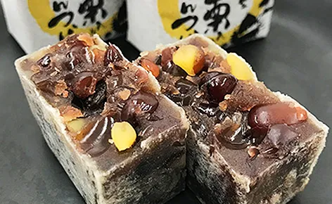 黒豆栗きんつば