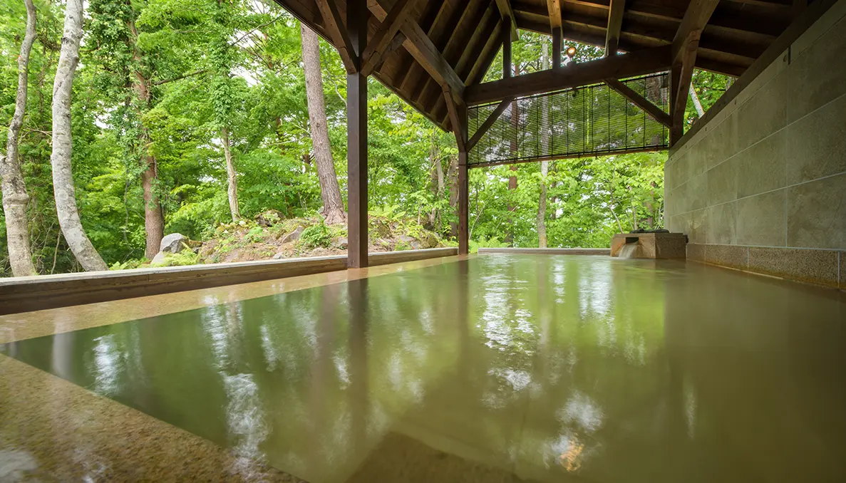 迎賓館 猫魔離宮ご宿泊者様専用「虹の森温泉」